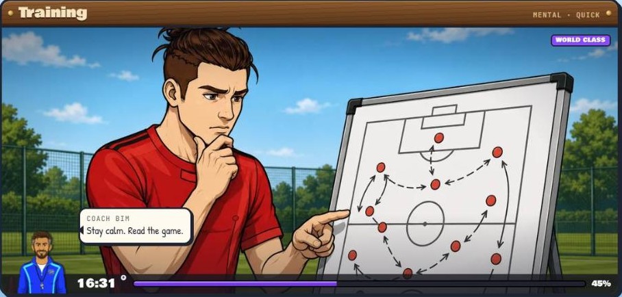 Training: real-time sessions with Coach Bim