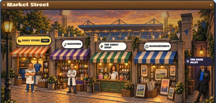 Market Street: the shops
